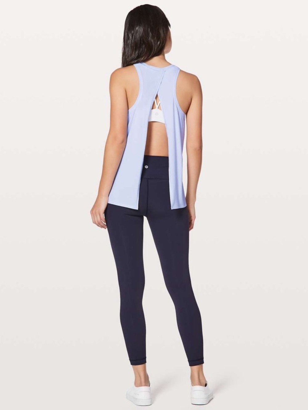 Lululemon All Tied Up Tank Serene Blue